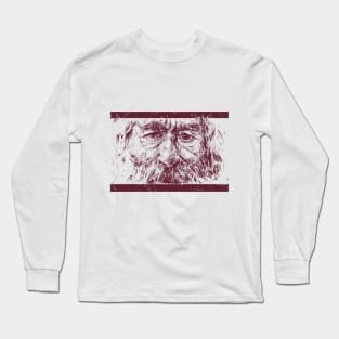 Old Men Drawing Long Sleeve T-Shirt